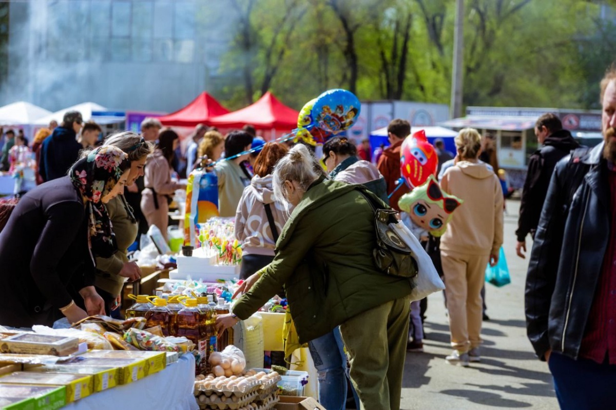 Более 30 тысяч человек посетили Пасхальную ярмарку в Невинномысске