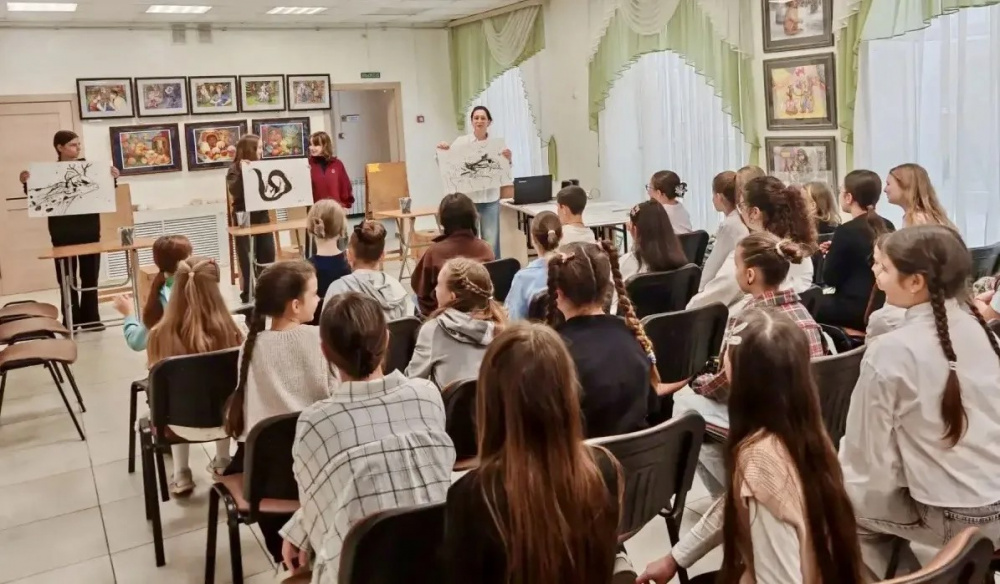 В Детской школе искусств Невинномысска прошло посвящение в юные художники
