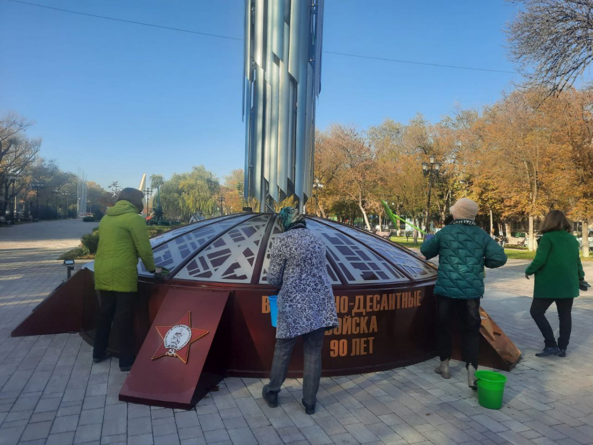Жители Невинномысска вышли на традиционный эко-день