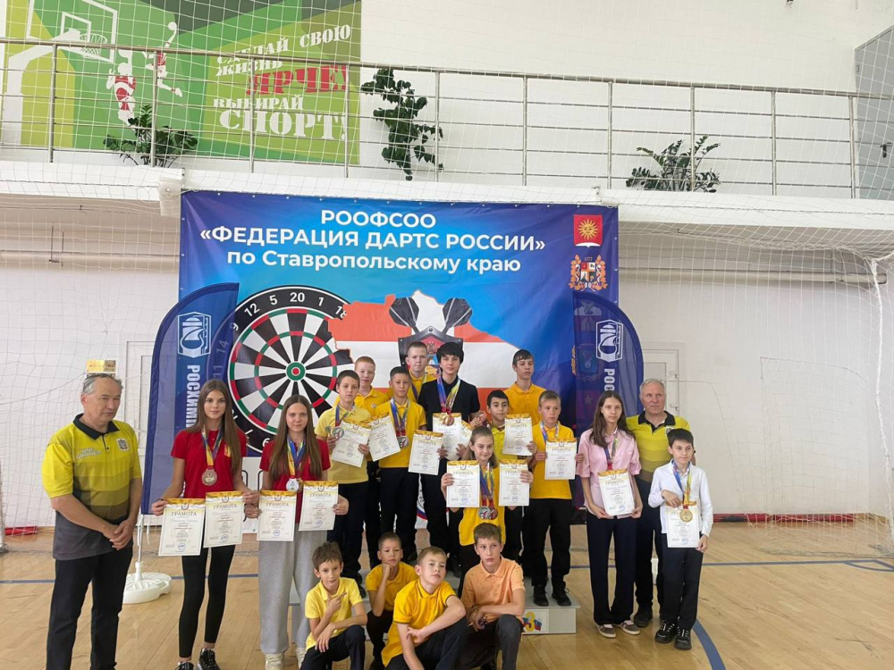 Дартсмены Невинномысска завоевали медали на первенстве и кубке Ставрополья