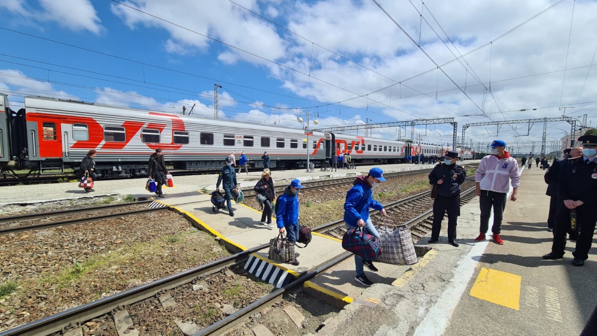 Ещё одна группа беженцев прибыла в Невинномысск