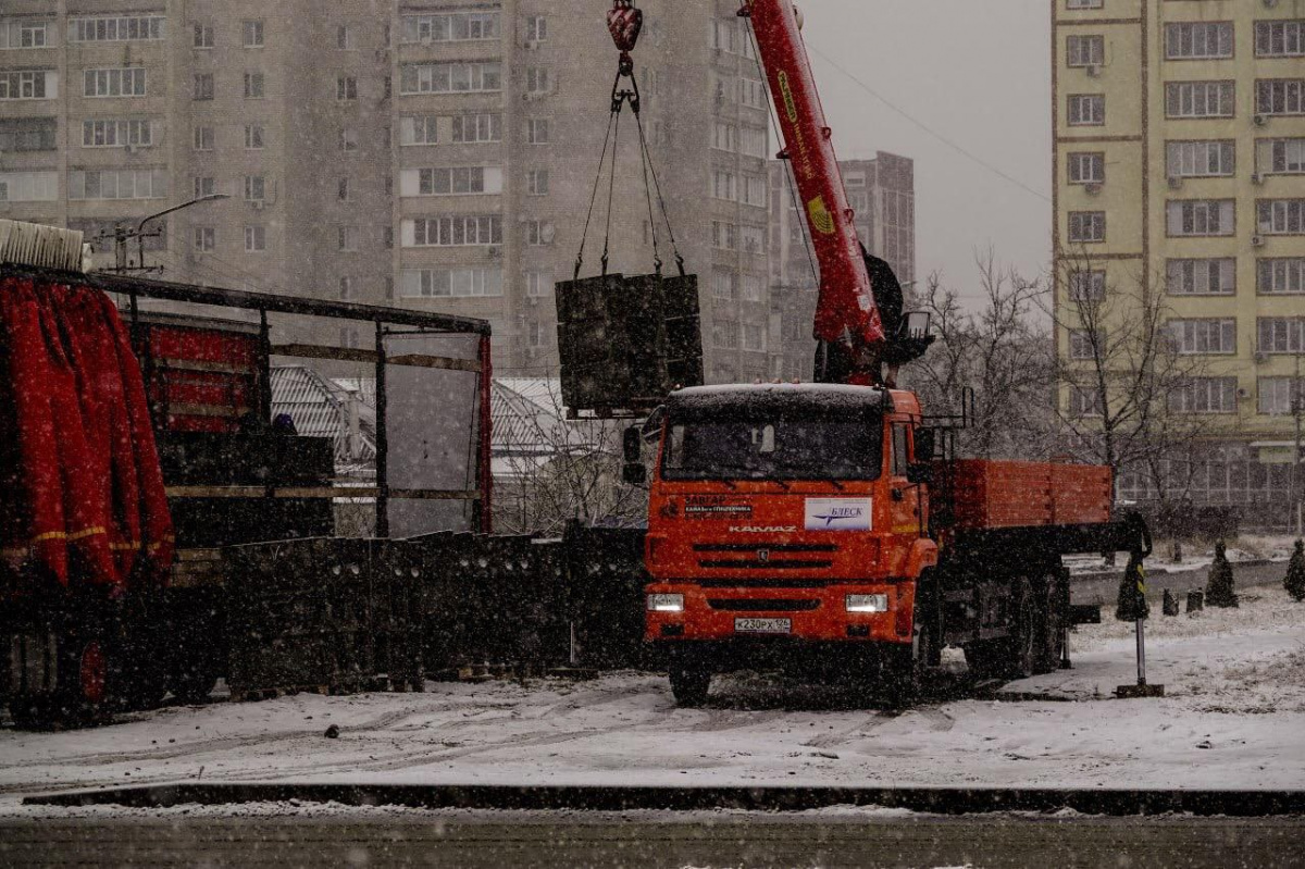 В Невинномысске производят ремонт улицы Дунаевского 