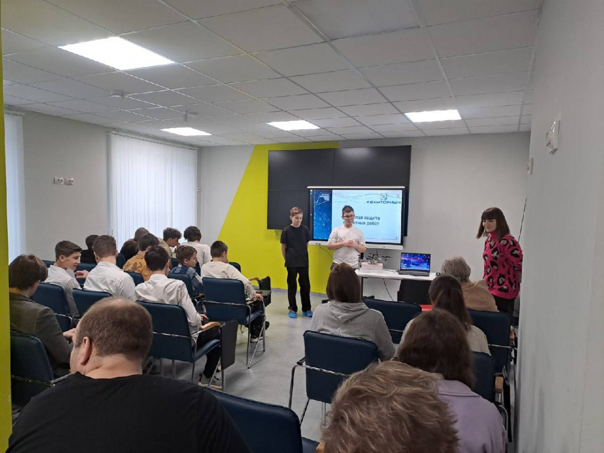 В технопарке Невинномысска прошла открытая защита проектных работ