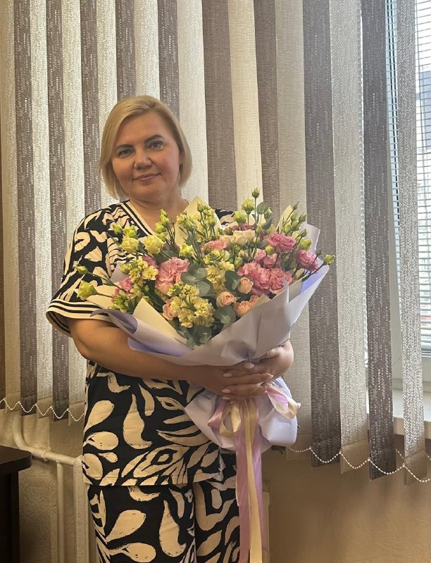 Глава Невинномысска поздравил с днем рождения Ольгу Колбасову