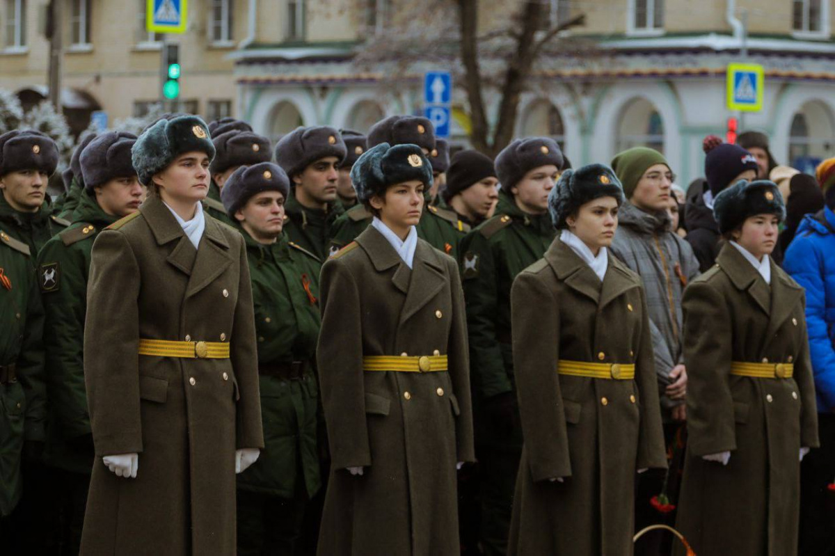 Невинномысцев поздравили с Днем кадета